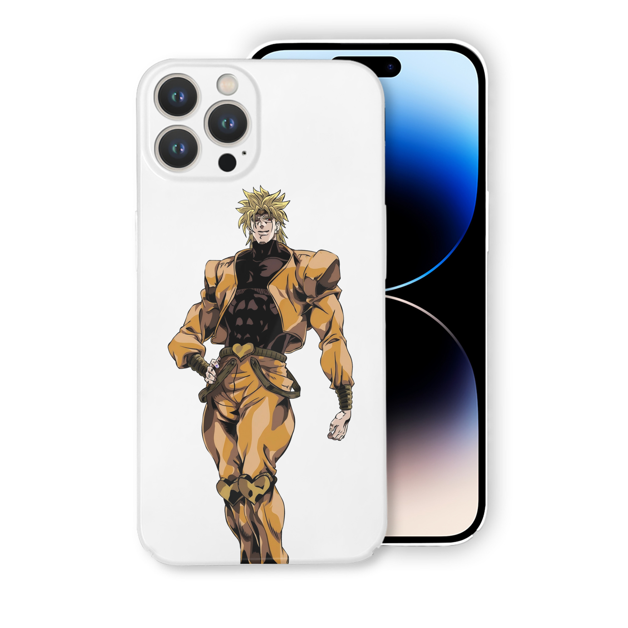 （画像用） ジョジョの奇妙な冒険 ディオ?ブランドー JoJo's Bizarre Adventure Dio Brando 【iPhone 14シリーズ対応】ハードケース